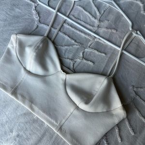 White going out top (S) from Zara